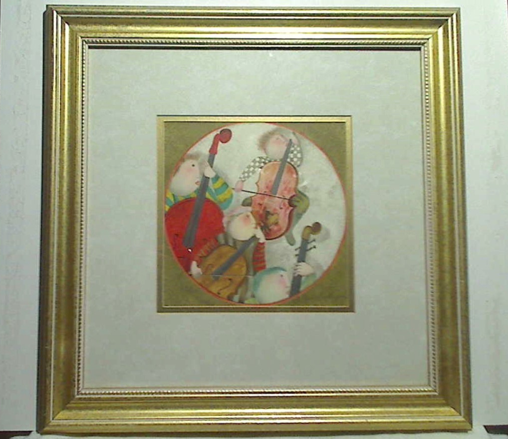 GRACIELA RODO BOULANGER, “String Player”, Signed 386/500
