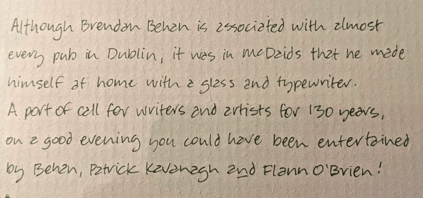 Pubs & Irish Shop Prints – Norman Stiff Bothar Bui Studios In Leaded Glass Frame