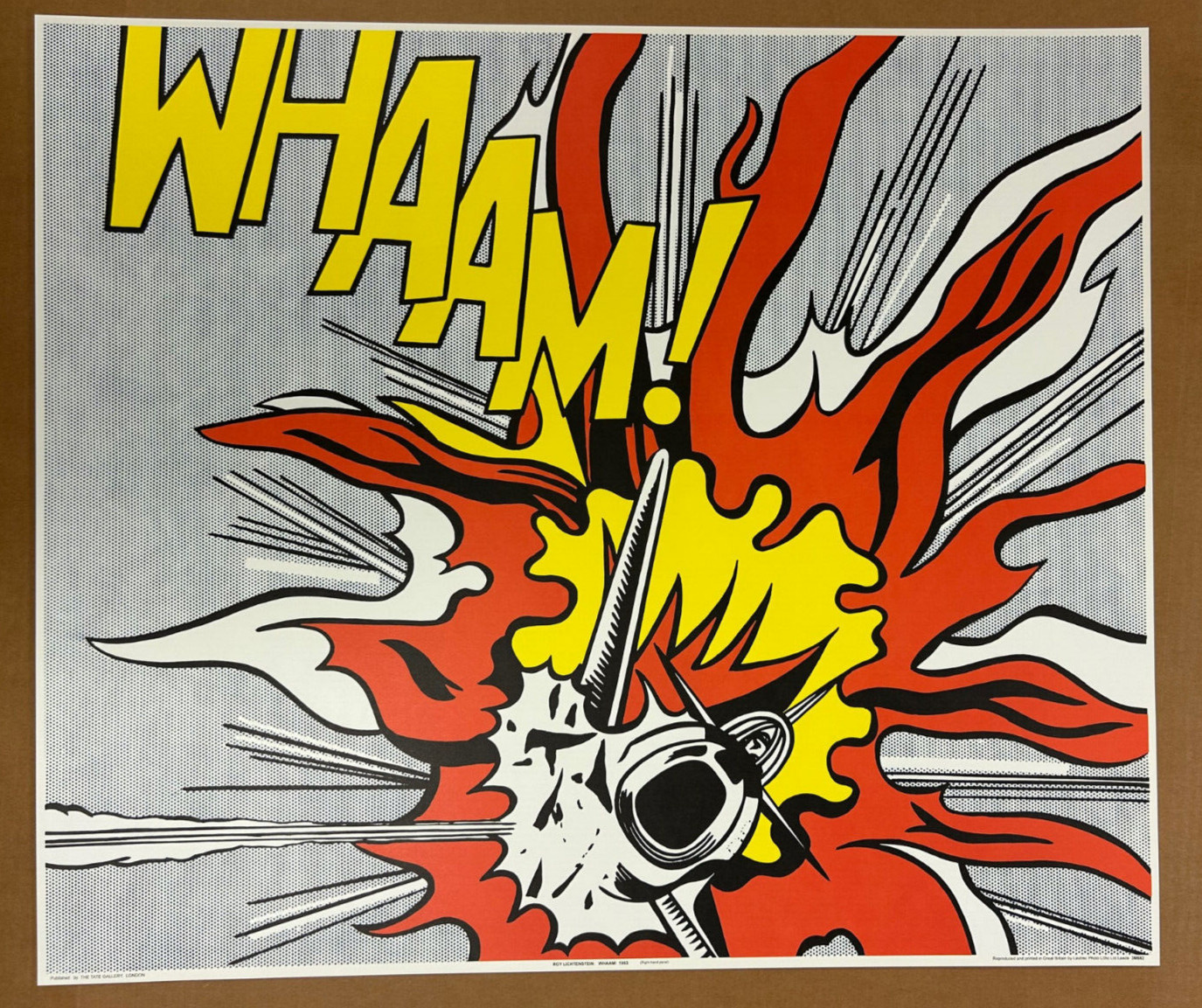 Whaam! 1963 by Roy Lichtenstein Diptych Art Print Set of 2 – Tate Gallery London