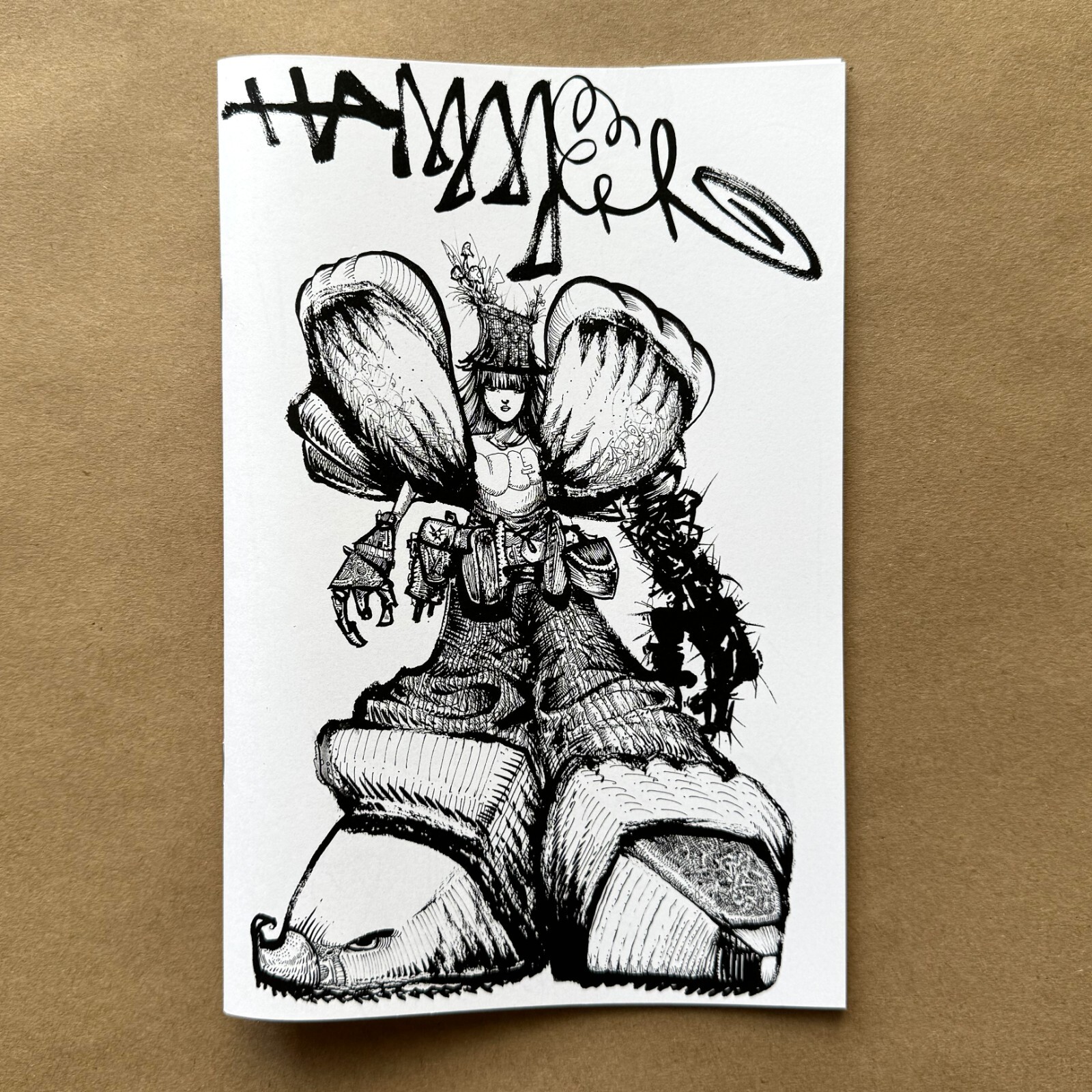 David Choe Veggie Hammerr Album Releez 11/23 Graffiti Street Art Print Zine Rare