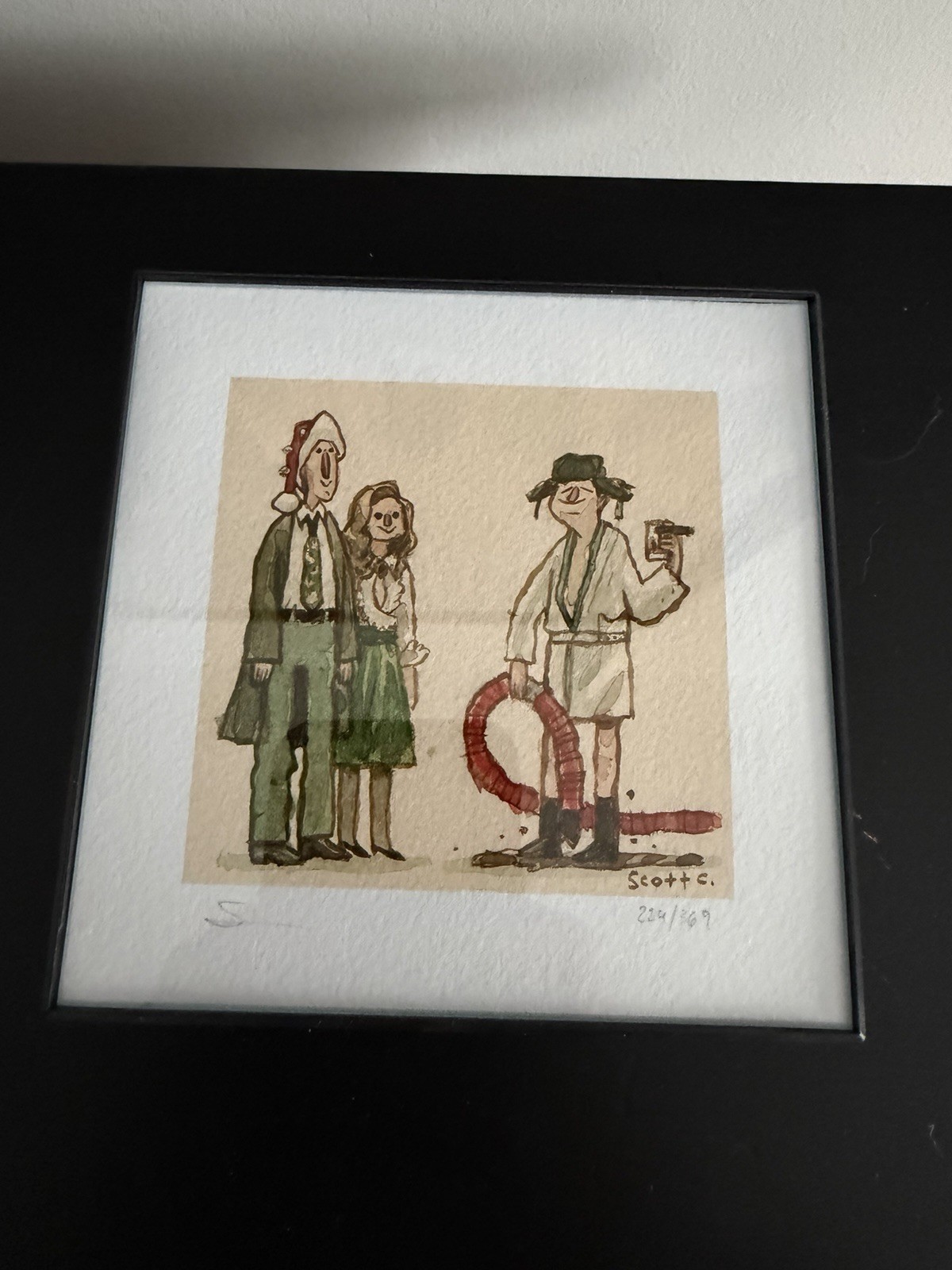 National Lampoon Christmas Vacation Mondo Showdown Scott C Campbell No Frame