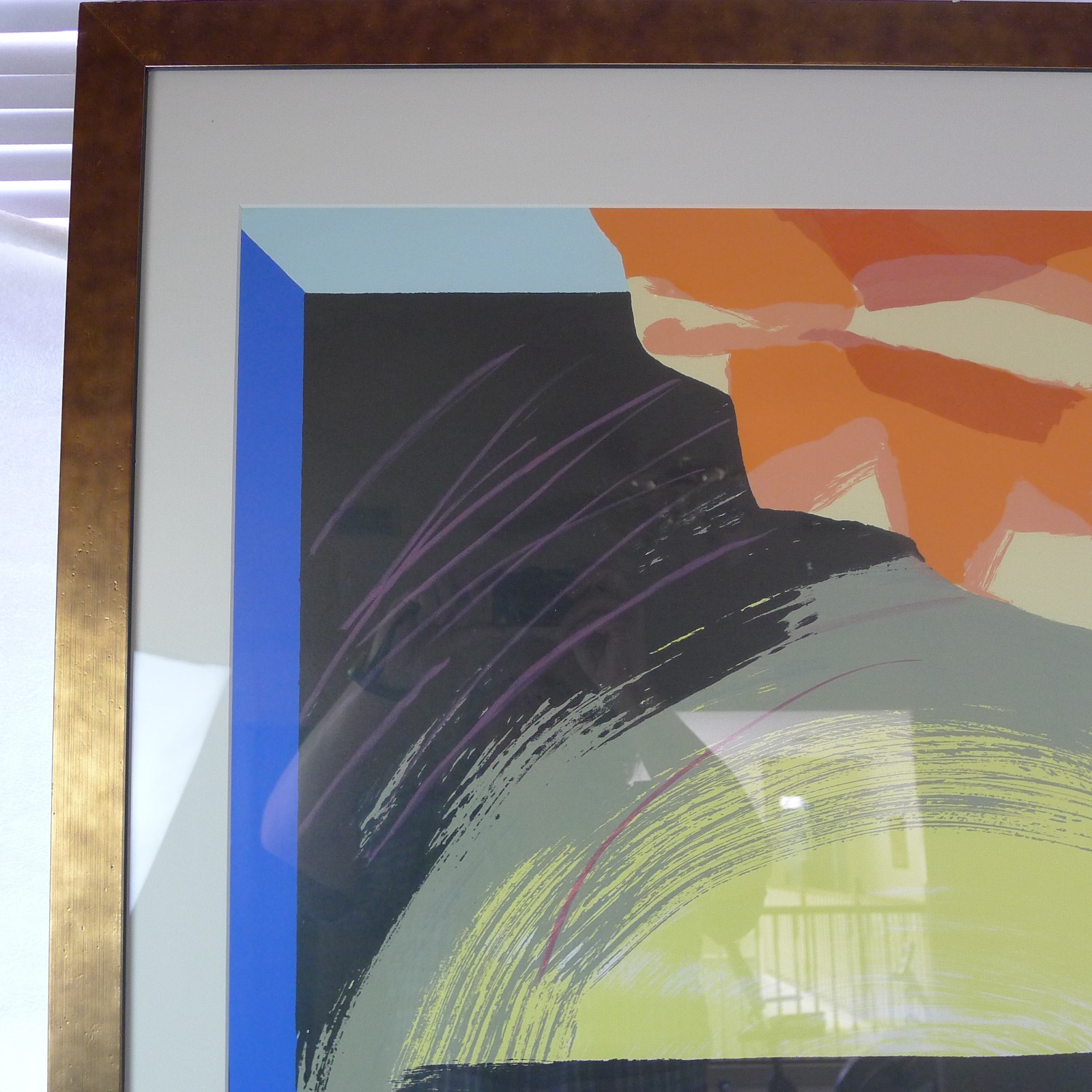 Jedd Garet Listed Artist “Orange Rocks” 46/50 Signed Lithograph Cirrus Editions