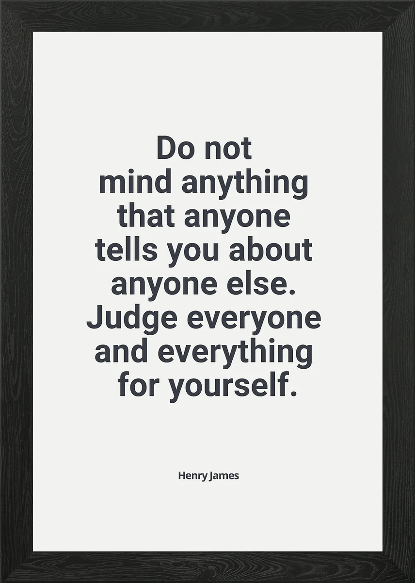 Mind anything Framed Wall Art Poster Canvas Print Picture