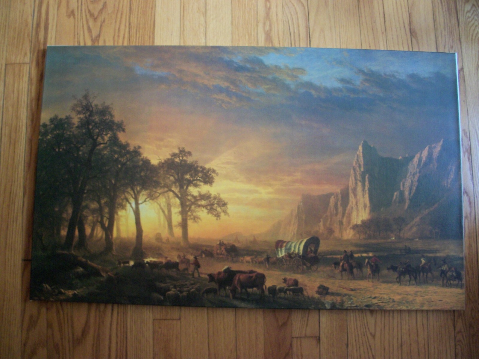 Emigrants Crossing the Plains, 1867 – Albert Bierstadt L.Ed. Giclee AP #23/50
