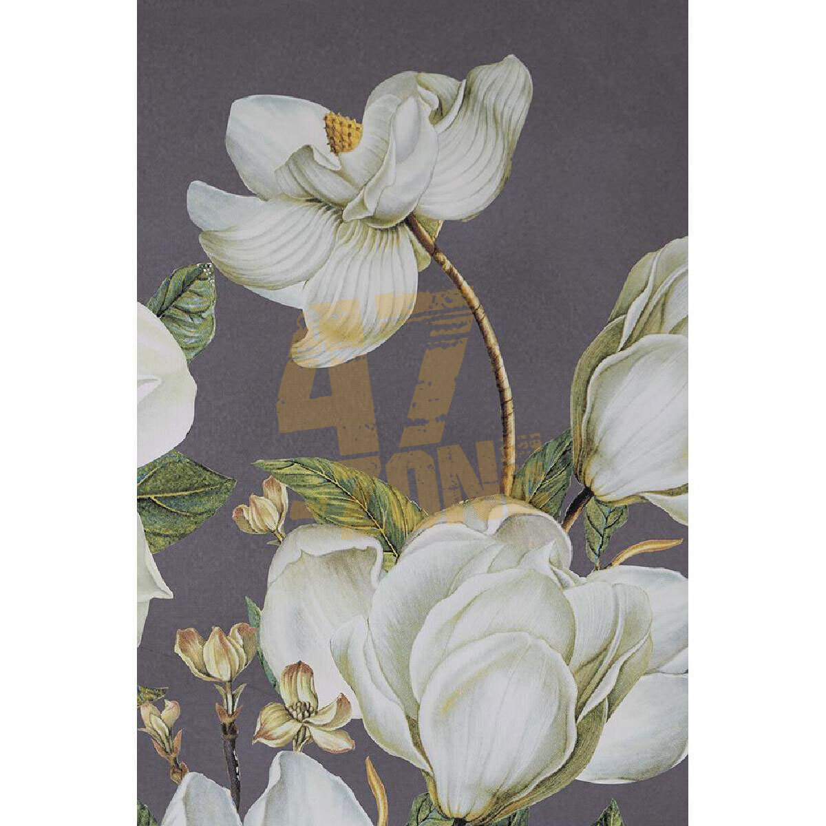 Flower Wall Art Gold Indoor Outdoor Living Dining Room Decoration
