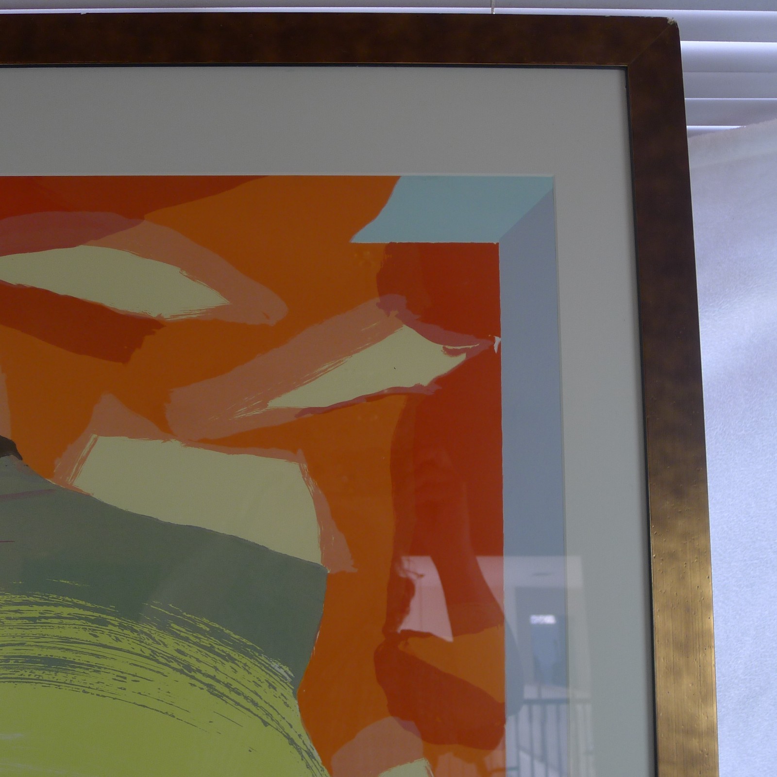 Jedd Garet Listed Artist “Orange Rocks” 46/50 Signed Lithograph Cirrus Editions