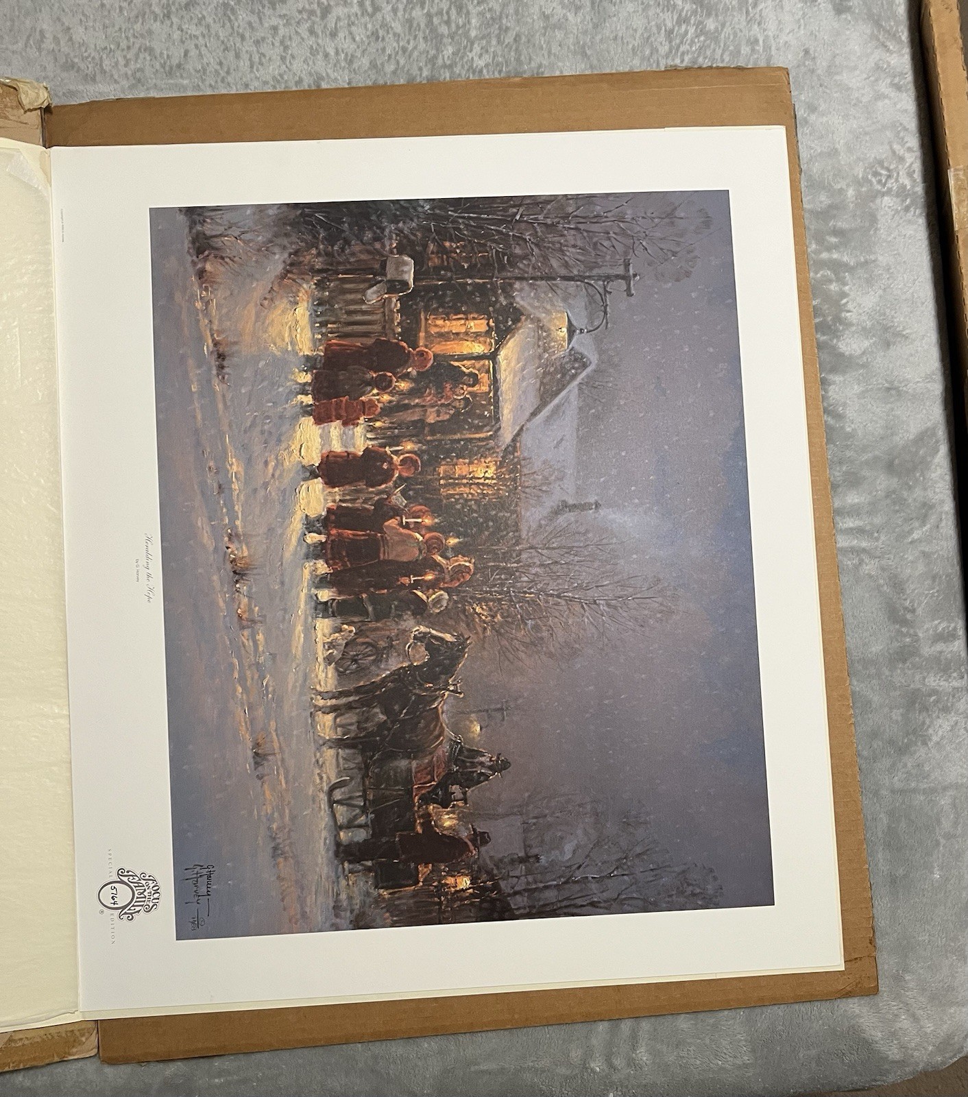 G. Harvey 1988 ‘Focus On the Family’ Heralding the Hope Signed Art Print