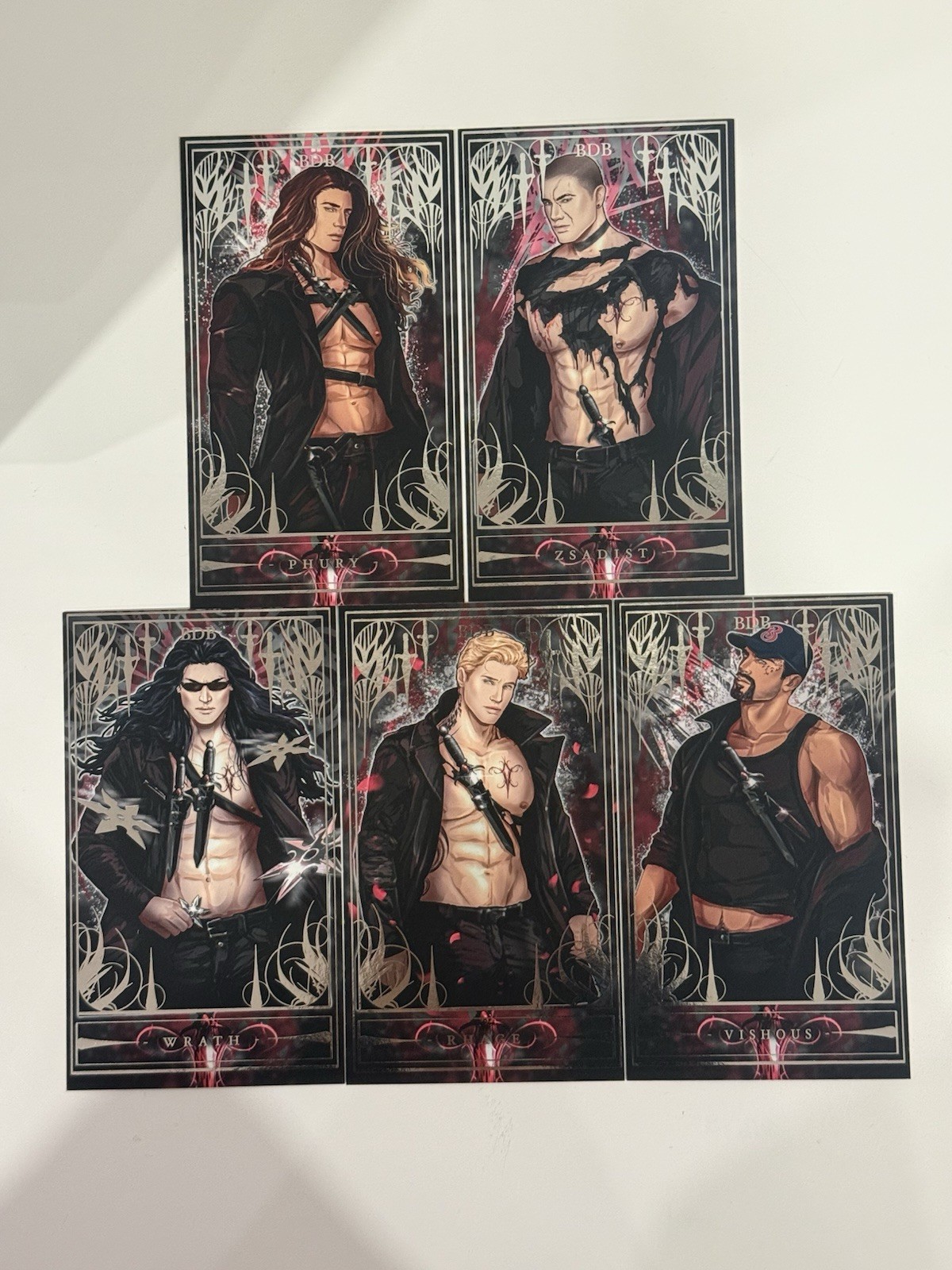 The Black Dagger Brotherhood Collection JR Ward – Jemlin C Cards