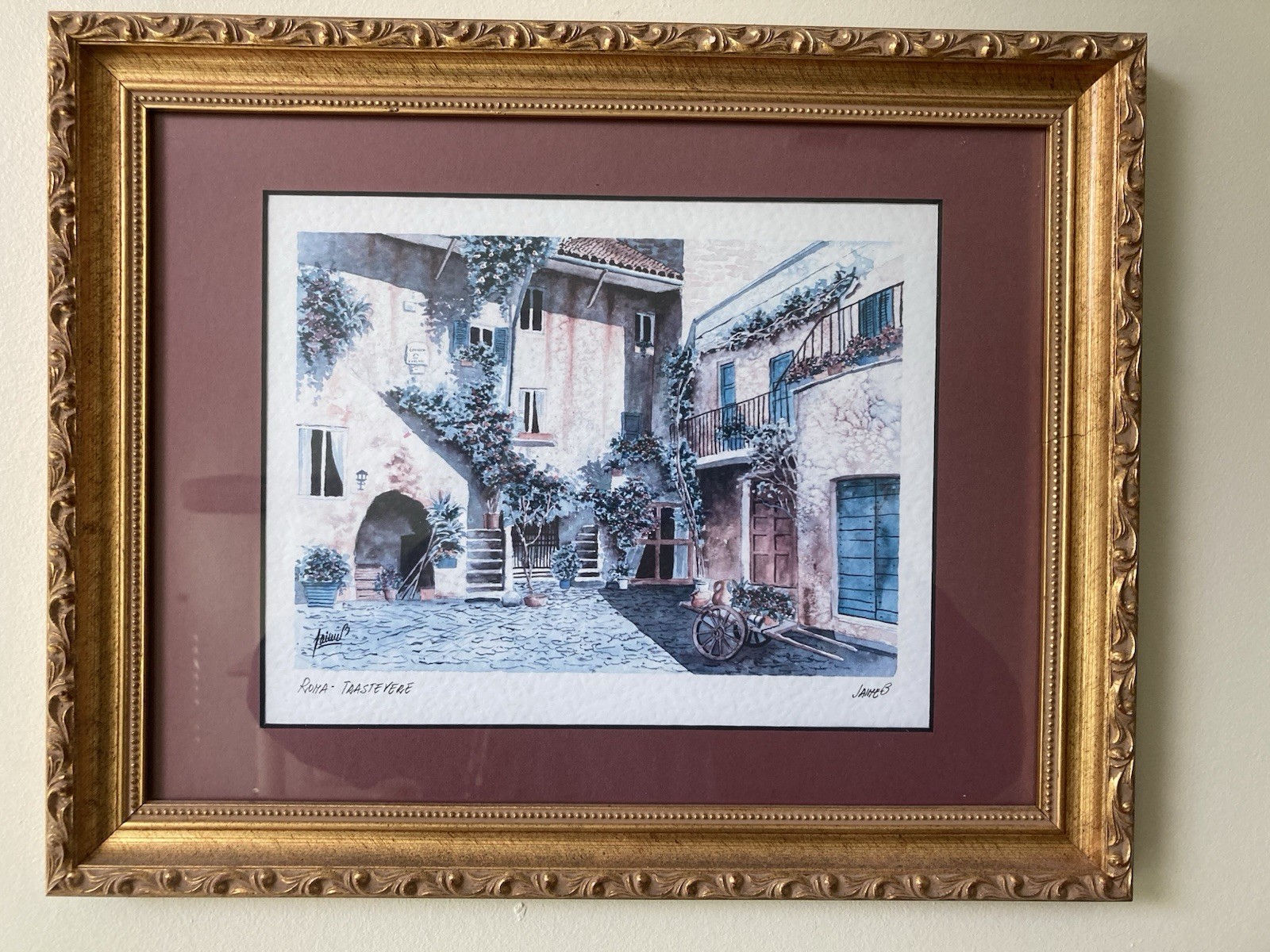 Original Italian Print