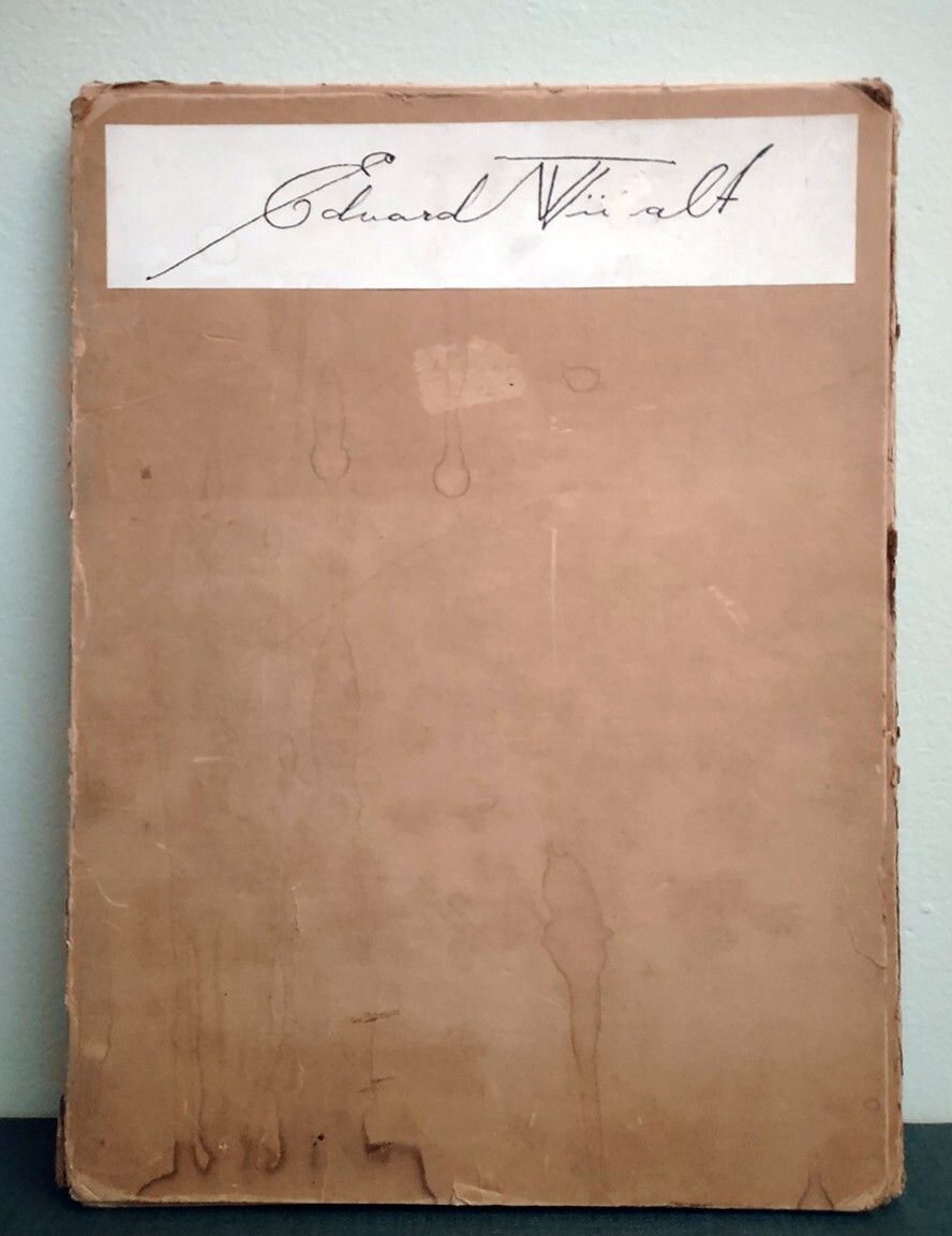 RARE Eduard Viiralt Wiiralt Estonian Swedish Portfolio 18 Mounted Prints 1954