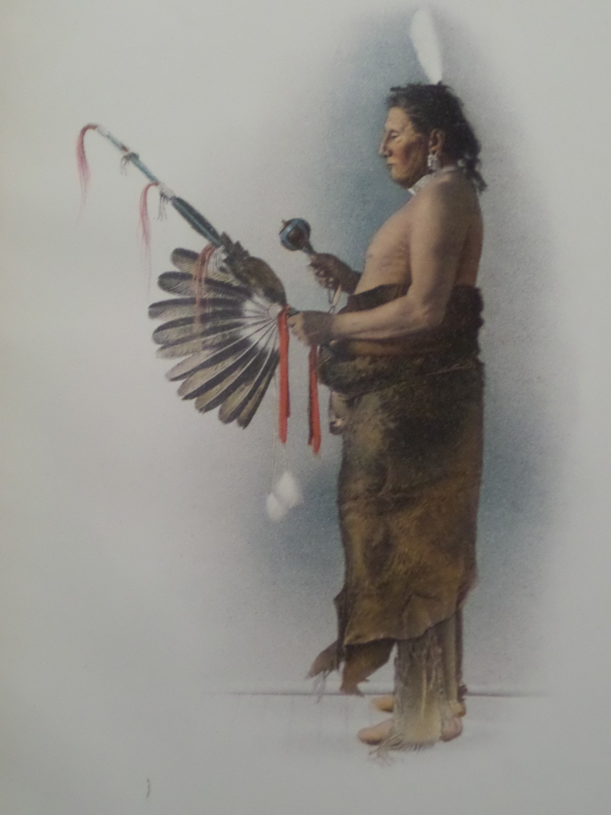 Pawnee Chief Tahirüssawichi Priest Plains Oklahoma Calumet Hako Ceremony 1904 #2