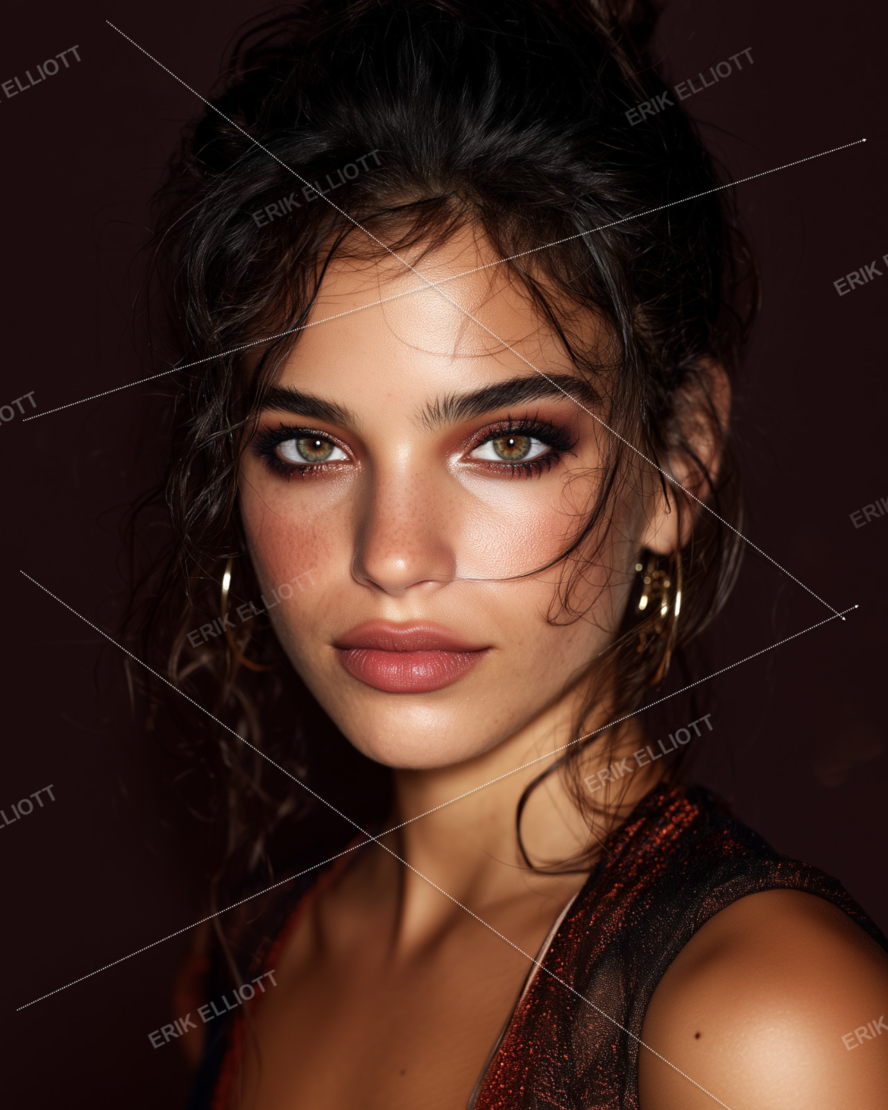 8×10 Art Print Photo Woman Modeling Portrait Female Artwork Collectable #8259
