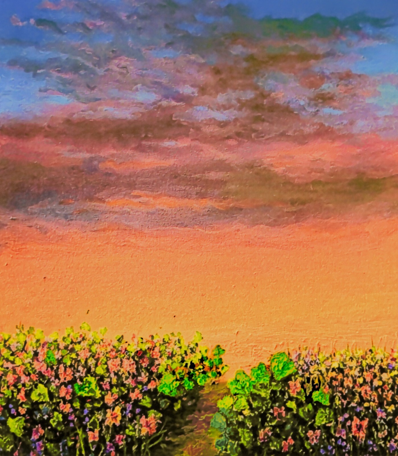 Transform Your Home with ‘Emily’s Garden’ with this fine summer landscape print