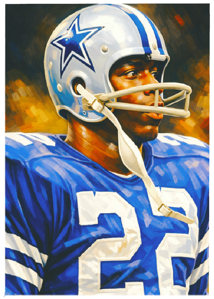 BOB HAYES * Dallas Cowboys * FOOTBALL * Novelty Art Card * ATC ACEO