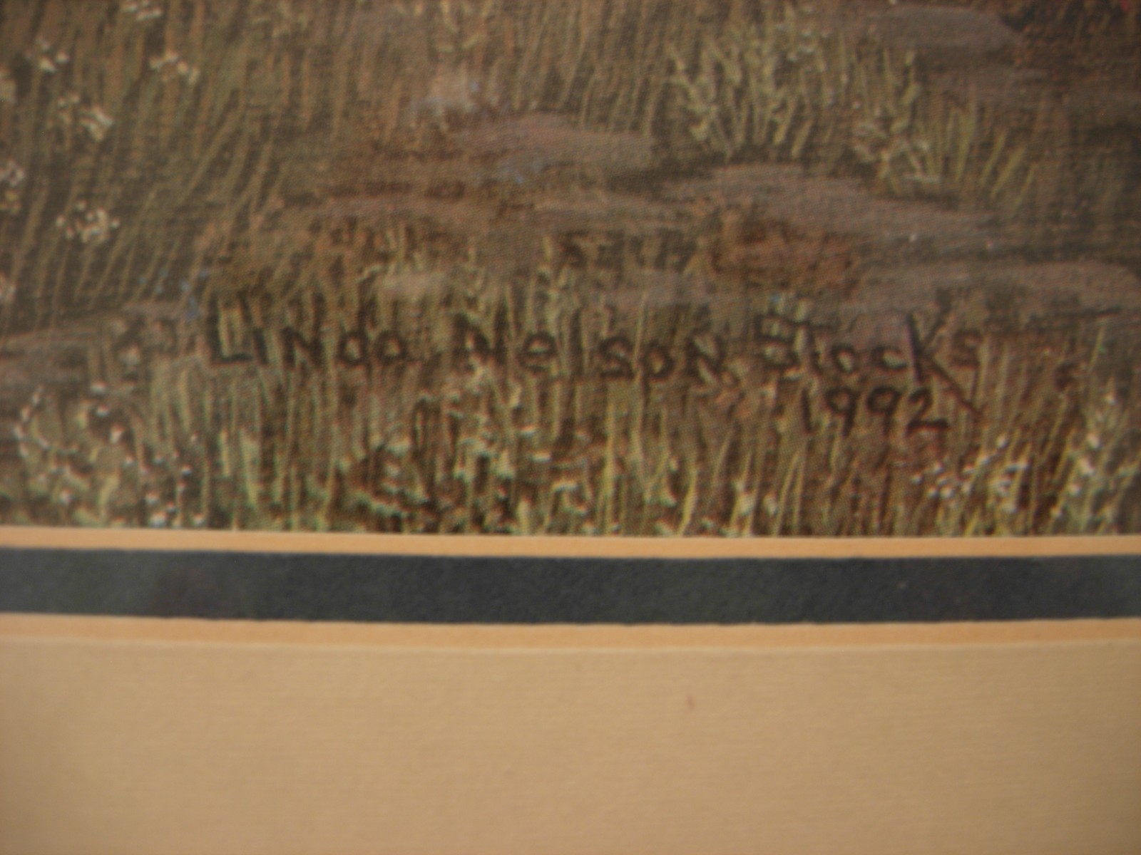 Linda Nelson Stocks “Memories Of Nantucket” signed and numbered