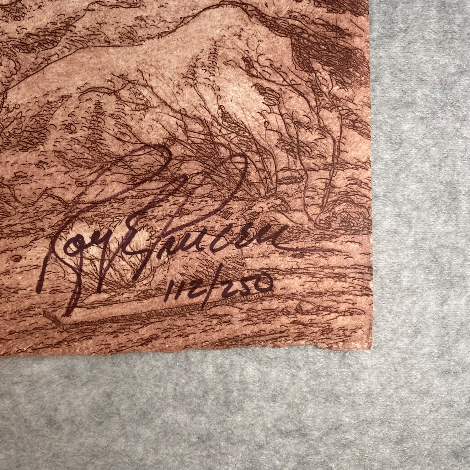 Roy Purcell • Dreams of Eldorado I • Signed Numbered 112/250 Art Etching 1980