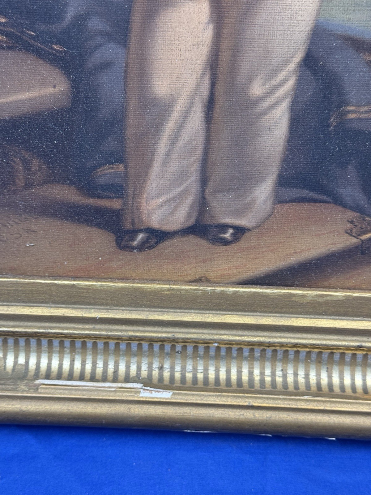 1872 Chromolithograph “The Young Commodore” Louis Prang & Co., Original LABELS