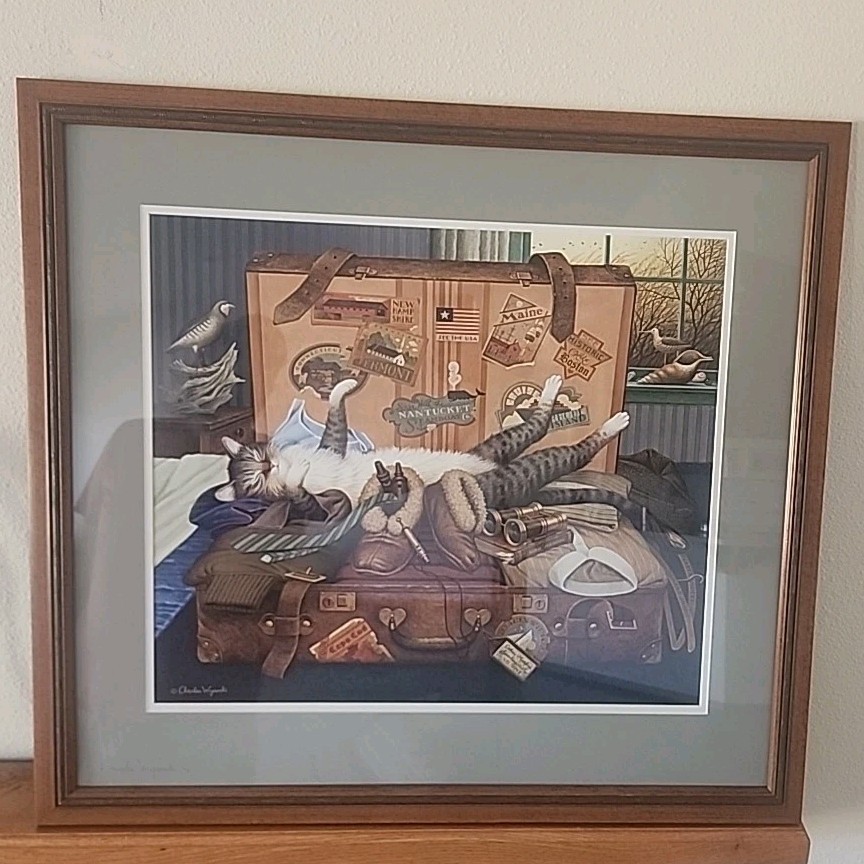 Charles Wysocki ” Mabel The Stowaway ” CANVAS #128/130 Mint w/CERT
