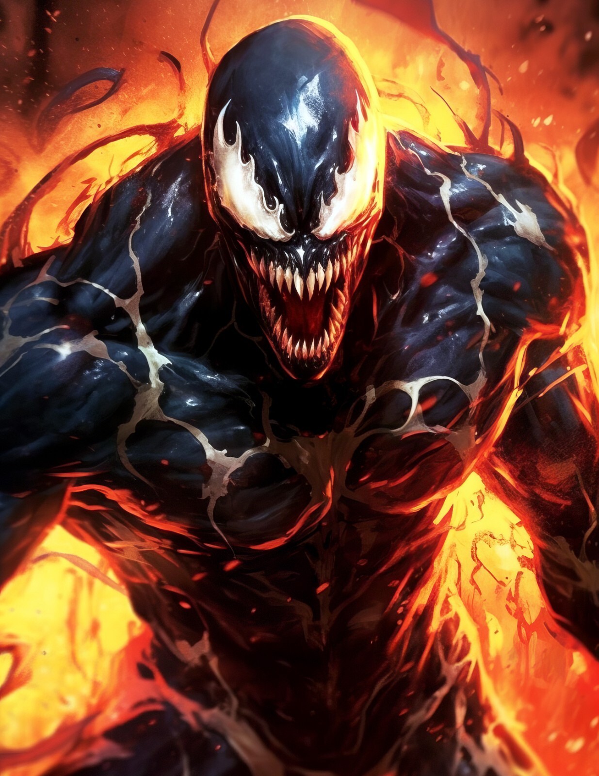 “Venom 6” 8.5×11 Fine Art Print Limited to Only 20 Hand-Numbered Copies