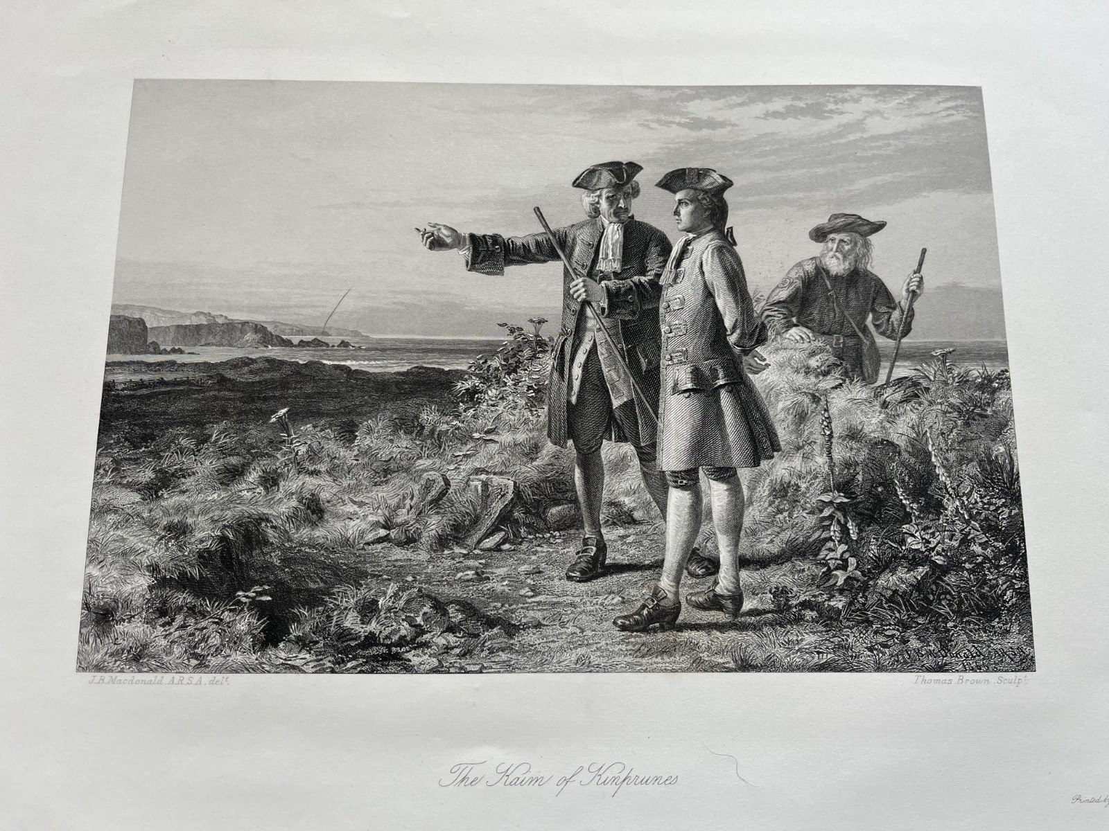 1867 large engraving – the kiam of kinprunes