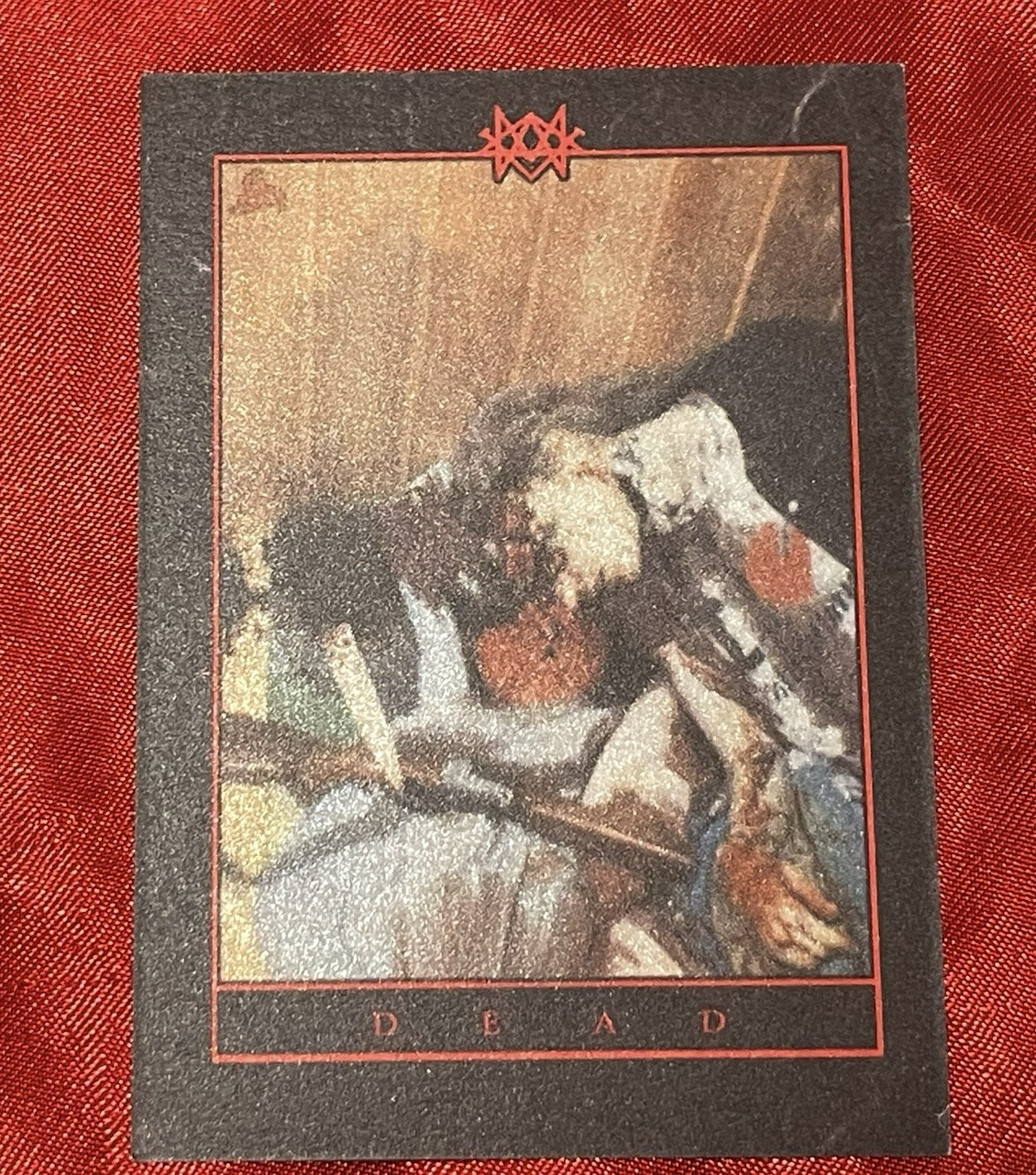 Per Ohlin (Dead/Mayhem) Collectors Card Mayhem Dead Morbid