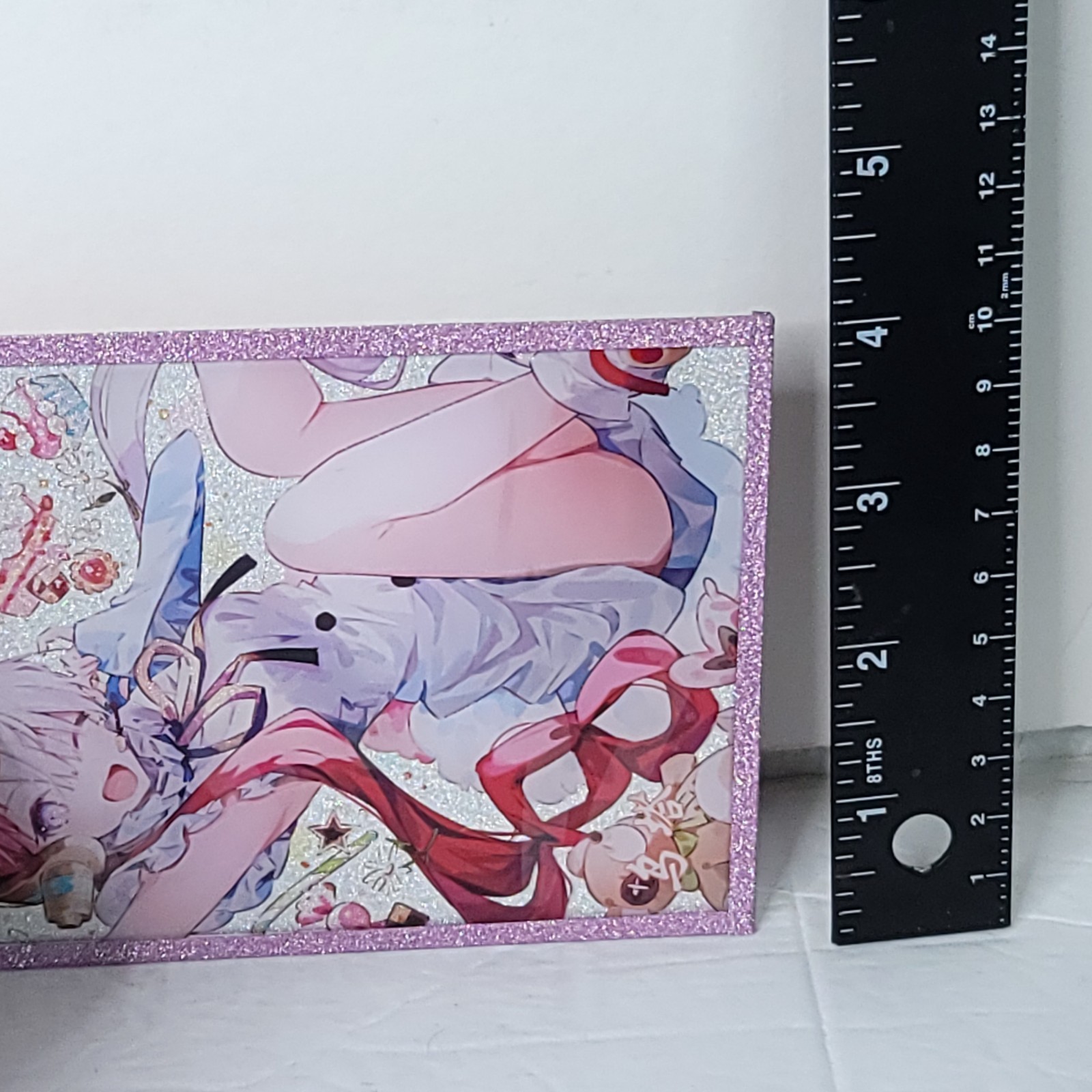 Uta Glitter Dessert Premium Waifu Card Anime Girl Art Oversized Board A6