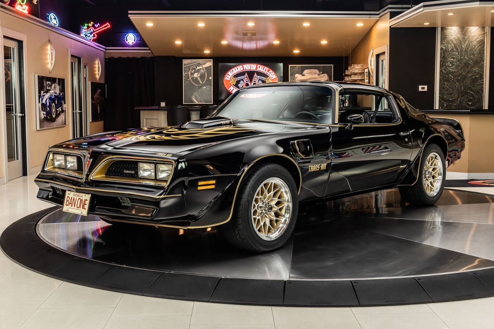 1978 Pontiac Firebird In Showroom POSTER 24×36 – Classic Muscle Car Wall Art