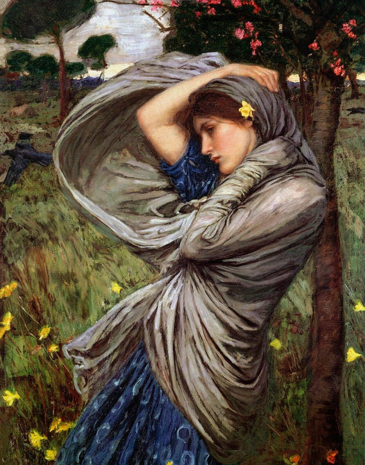 1903 Boreas – John William Waterhouse ART Home Decor