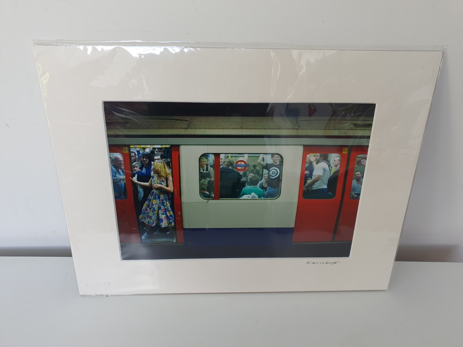 Kevin Lake Last Night of the Tube 2011 30cm x 41cm Photographic Print Vintage