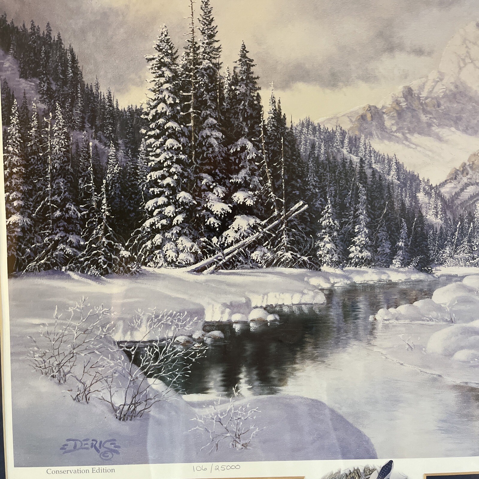 “Quiet Grandeur” by Derk Hansen Signed & #’d Limited Conservation Edition