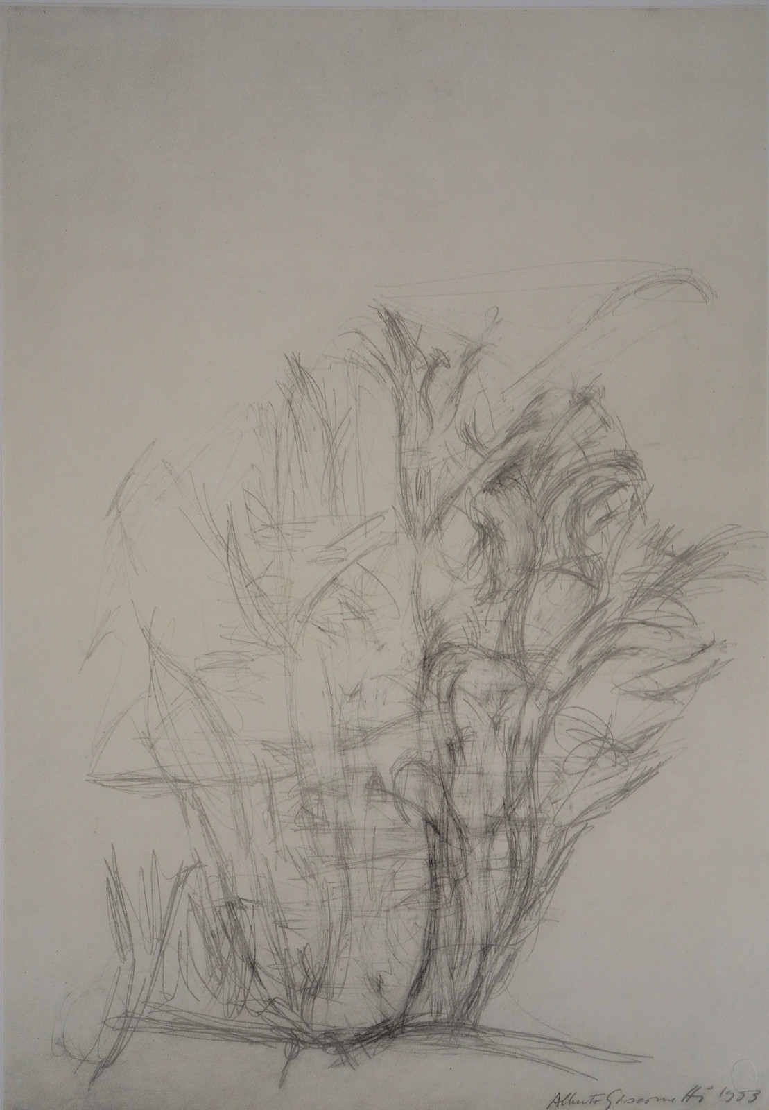 Alberto GIACOMETTI: Trees – Signed Lithograph