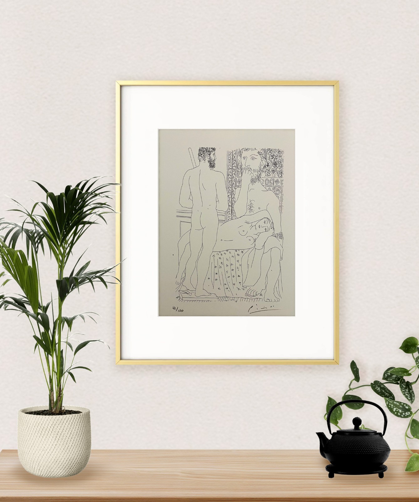 Pablo Picasso, Original signed Print, COA and appraisal for $3500 usd.*
