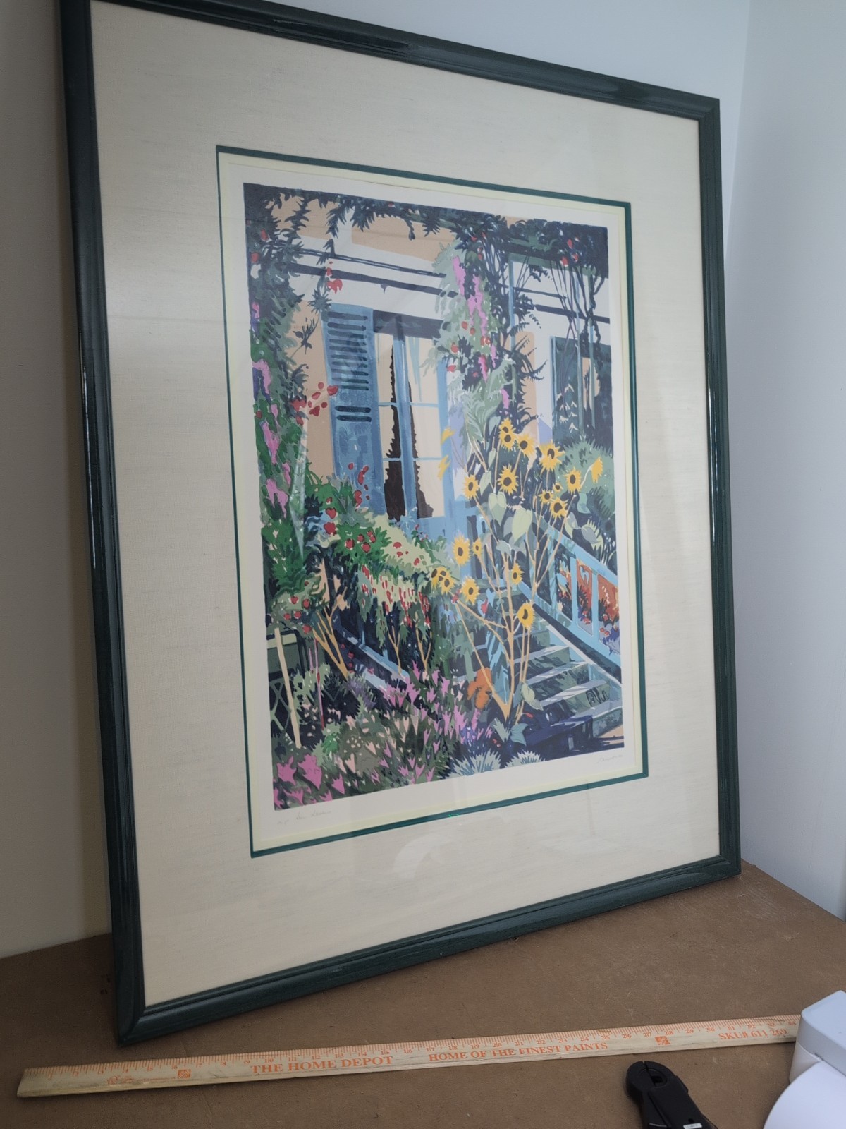 JON CARSMAN Original Vintage Signed “Sun Lovers” Artist Proof Framed