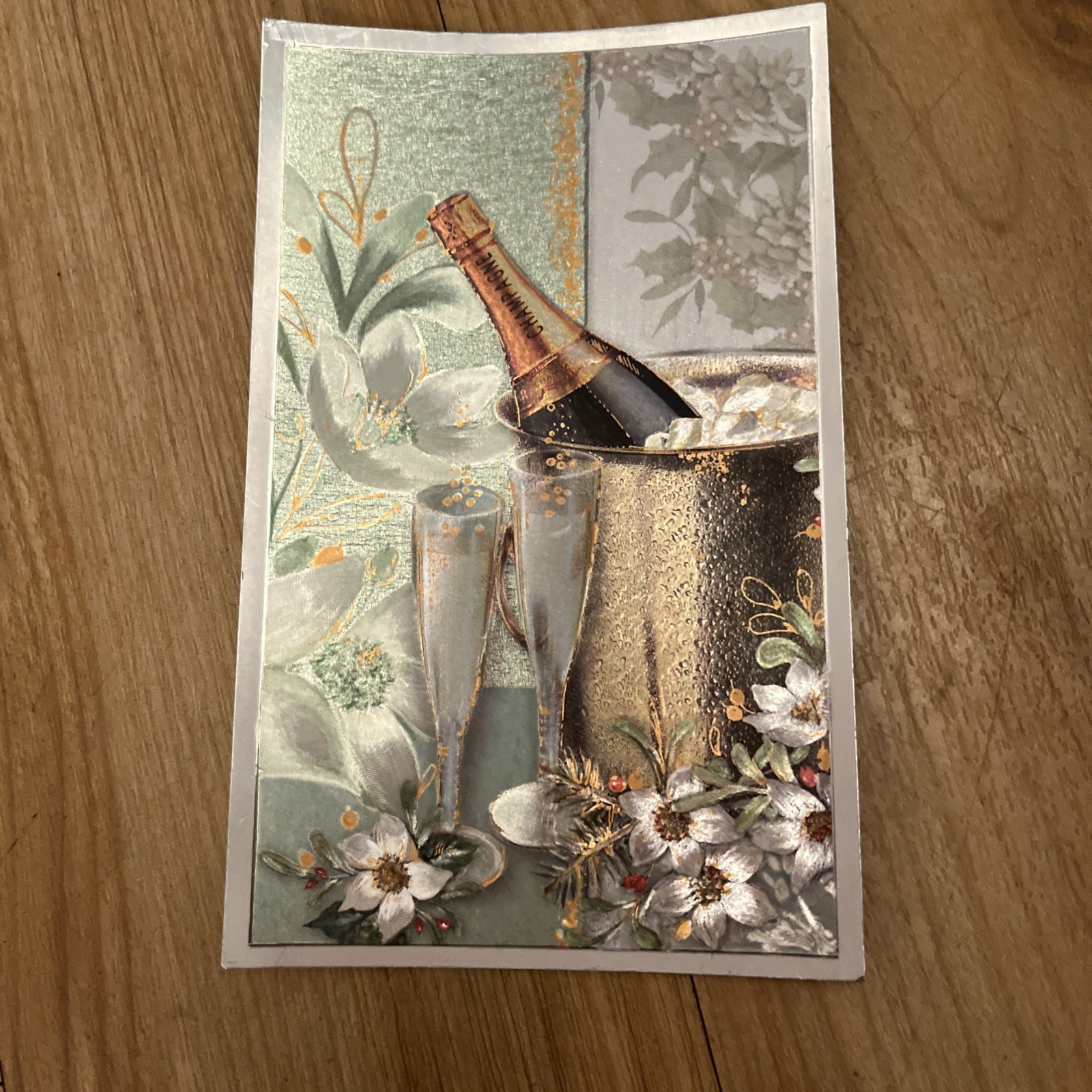 10 VINTAGE DUFEX FOIL PRINTS 15x9cm F J WARREN, MIXED THEMED -bears fairy floral