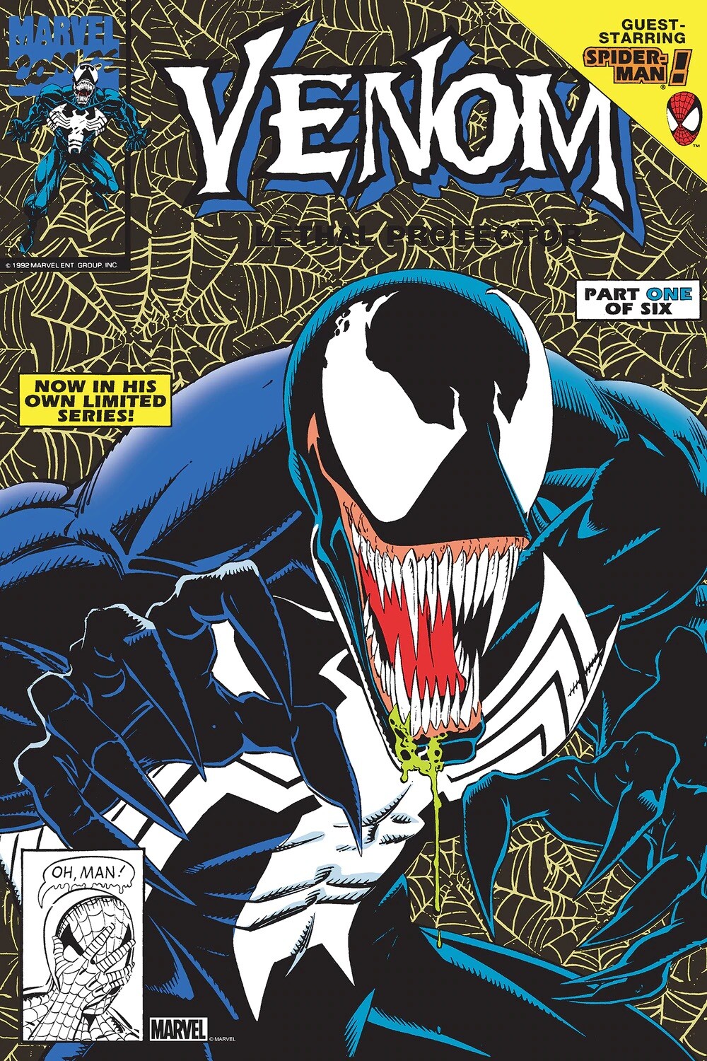 Bottleneck MARK BAGLEY VENOM LETHAL PROTECTOR #1 GOLD ED. xx/175 screen print