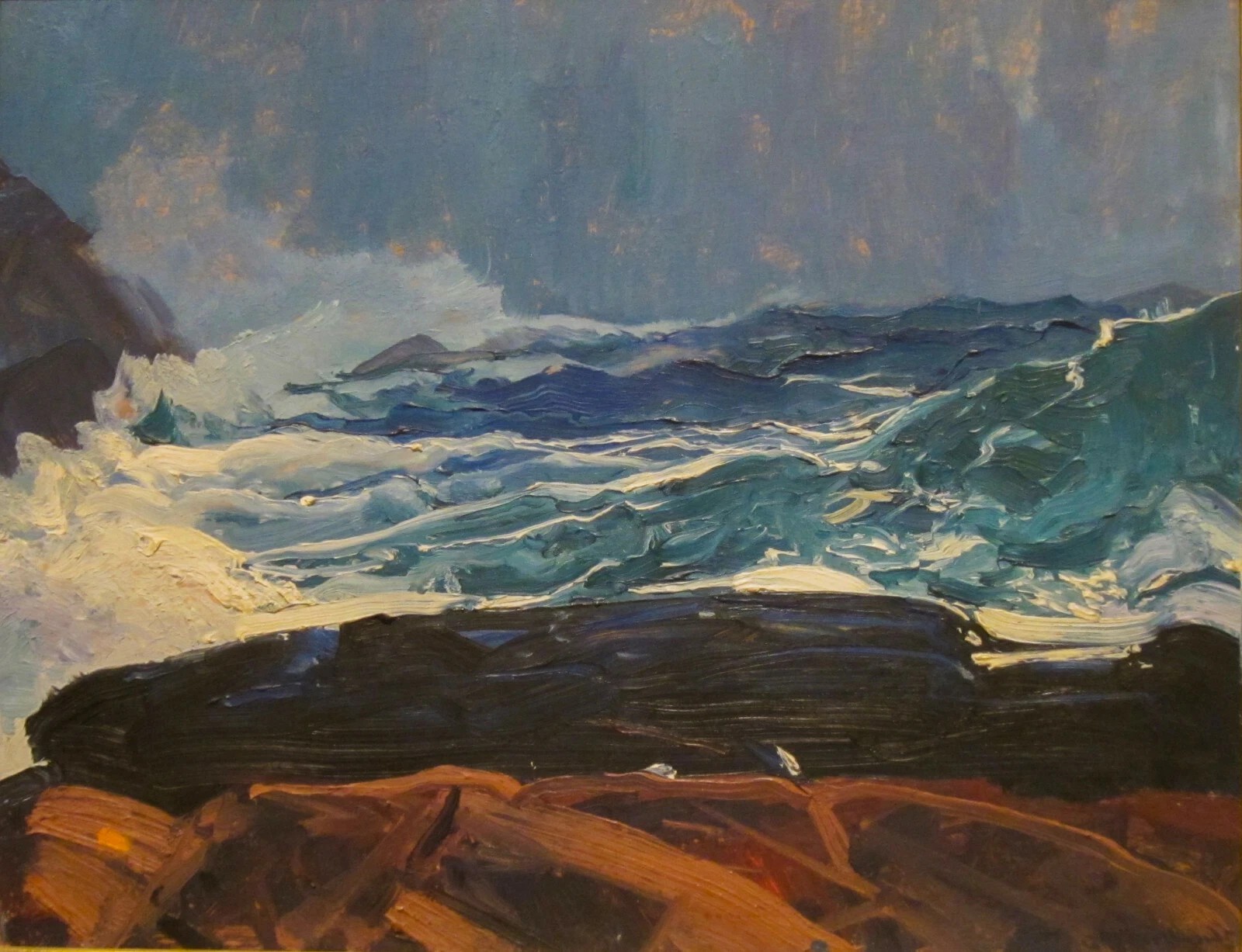 George Bellows – Lobster Cove, Monhegan Maine VINTAGE poster print Home Decor