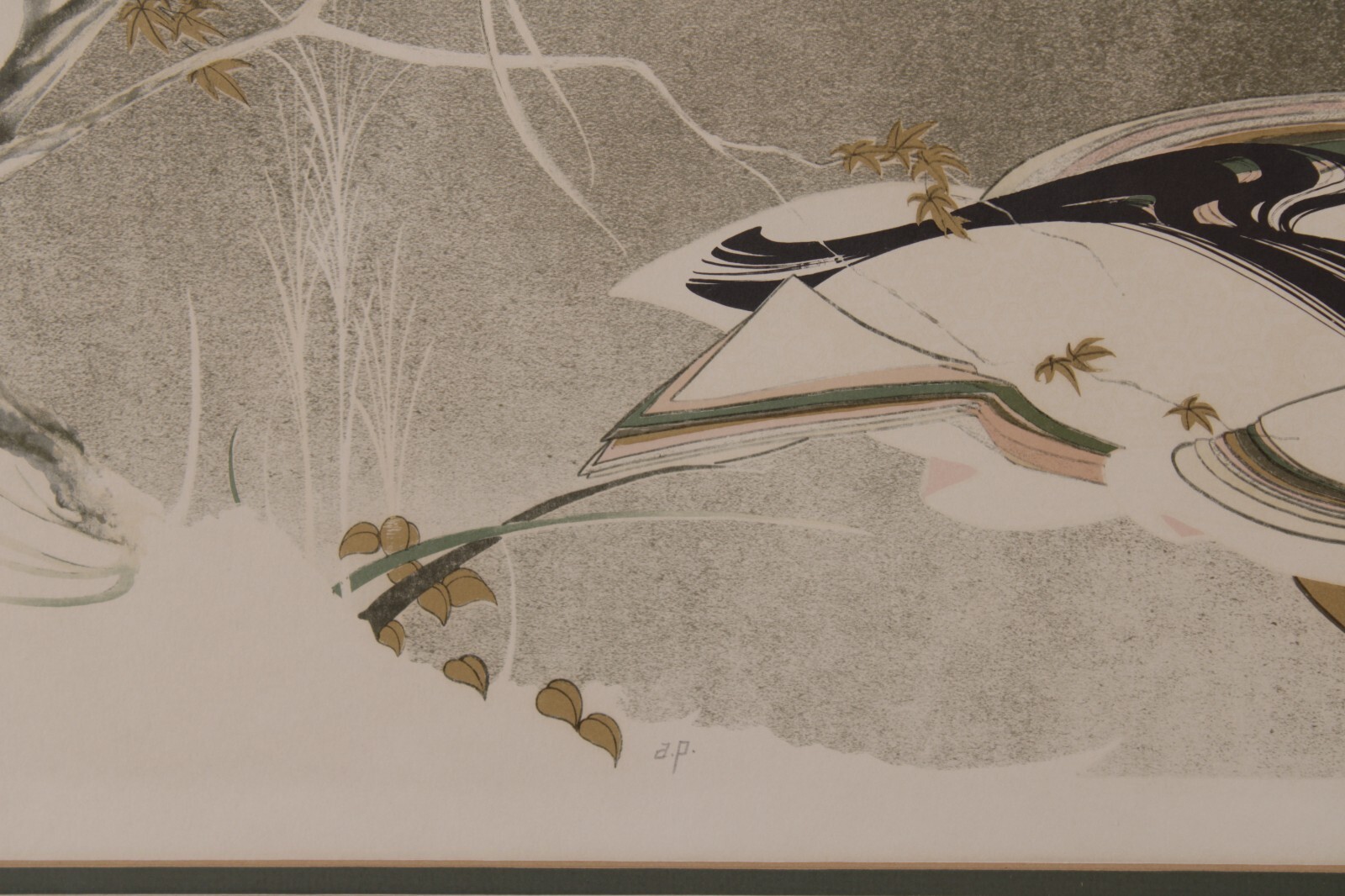 Geisha Girl Artist Proof A/P Lithograph Signed Joy Dunn