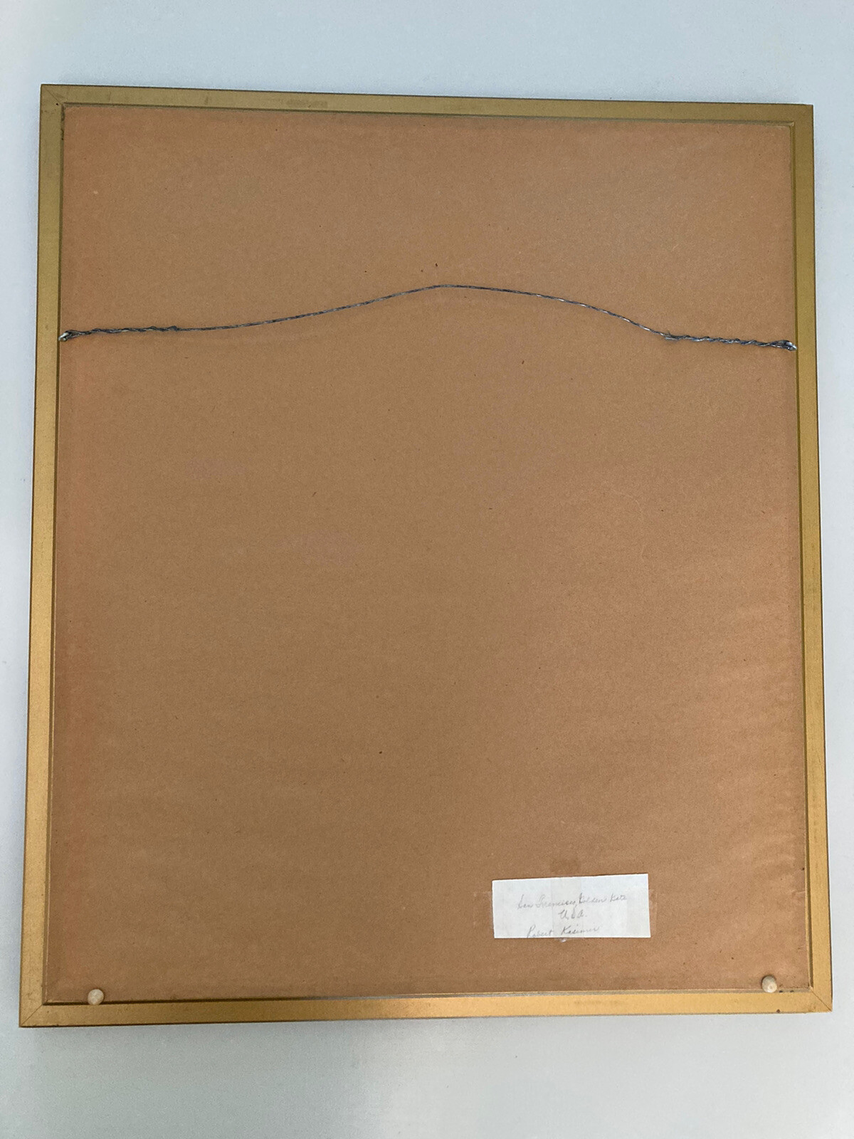 Original Signed Color Etching Robert Kasimir San Francisco Golden Gate