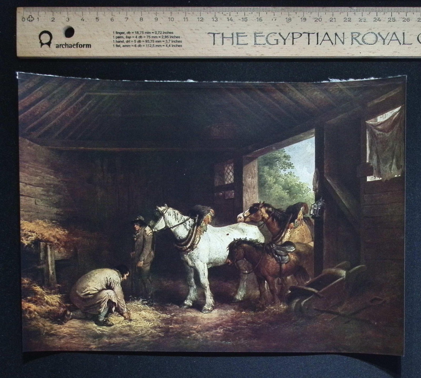 The Interior of a Stable – George Morland – National Gallery British School Prin