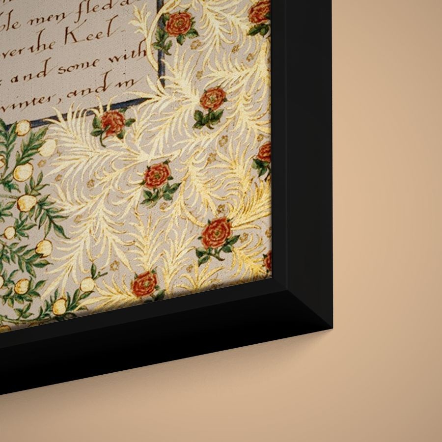 William Morris – The Story of the Dwellers at Eyr – Art Print on Paper or Canvas
