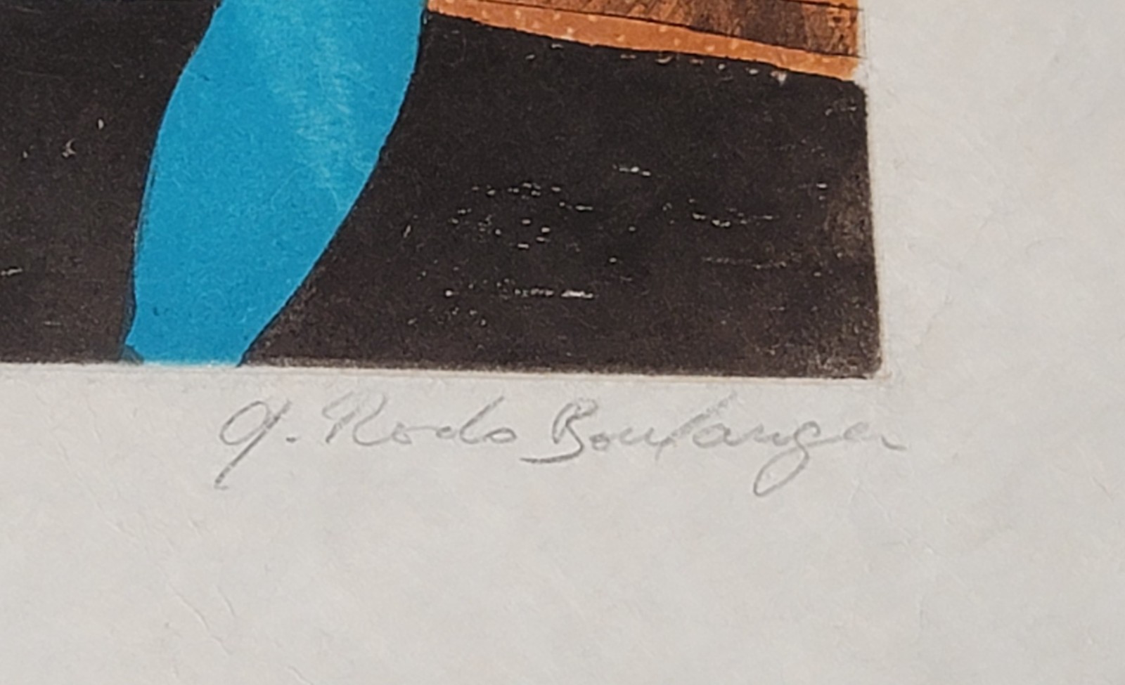 GRACIELA RODO BOULANGER 1969 Original Etching – Les Deux Ballons signed & number