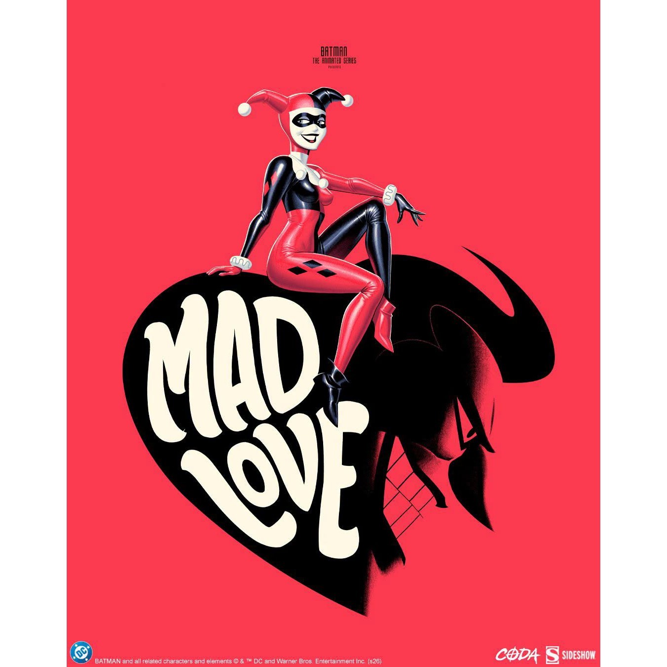 SDCC 2026 Mad Love Phantom City Creative Poster CODA Variant Batman #/120