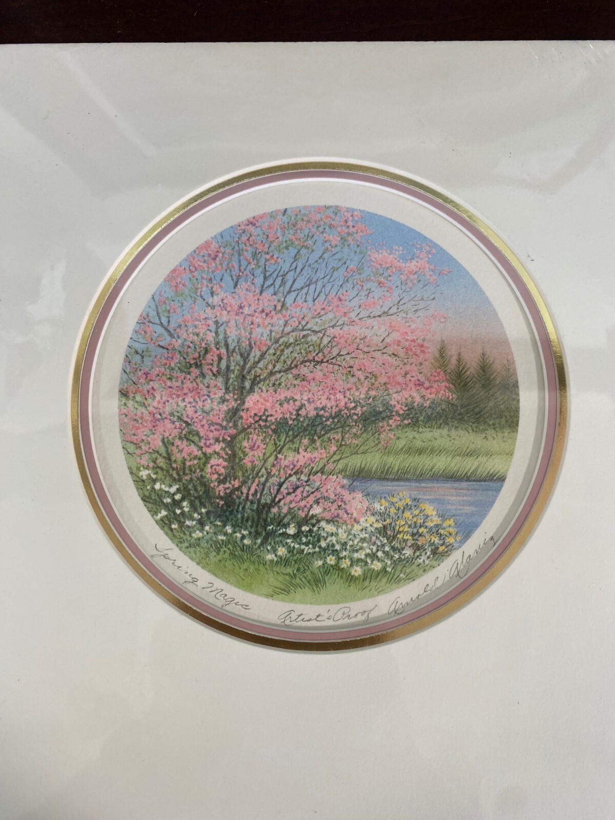 Arnold Alaniz Signed Artist Proof Print – Spring Magic & Evening Shadows II (C)