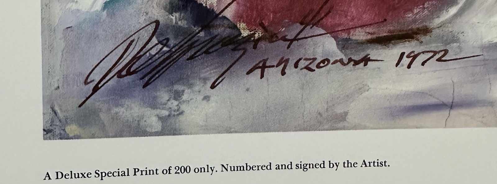 Signed, Bell of Hope DeGrazia La Campana De Esperanza print #64/200