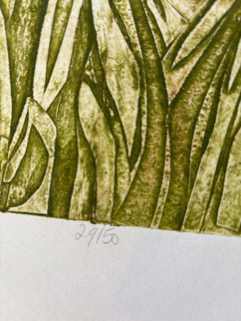 OOAK Jungle Boogie Original Painting Art Limited 29/50 Signed Etching 33×24