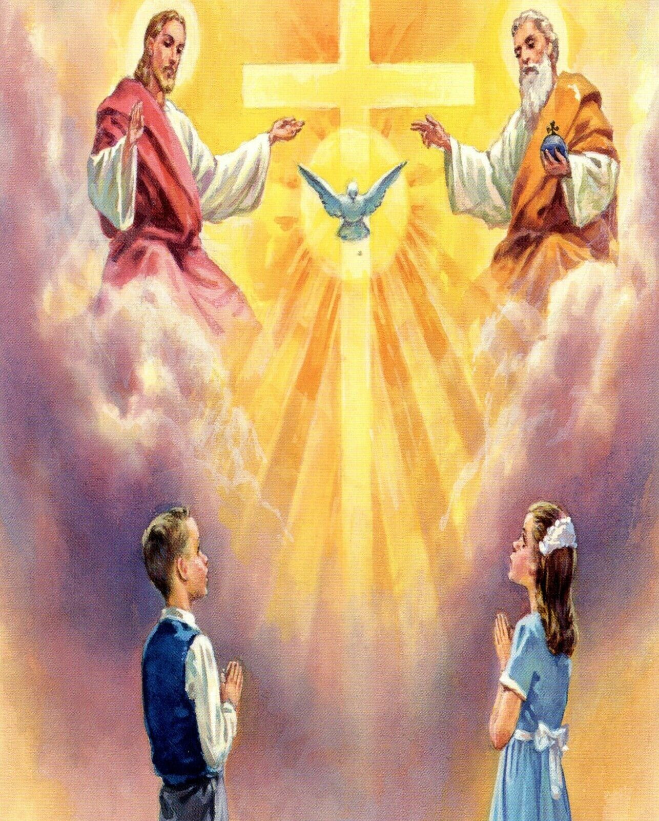 Old School HOLY TRINITY – 8 X 10″ ULTRA PREMIUM GLOSSY Print