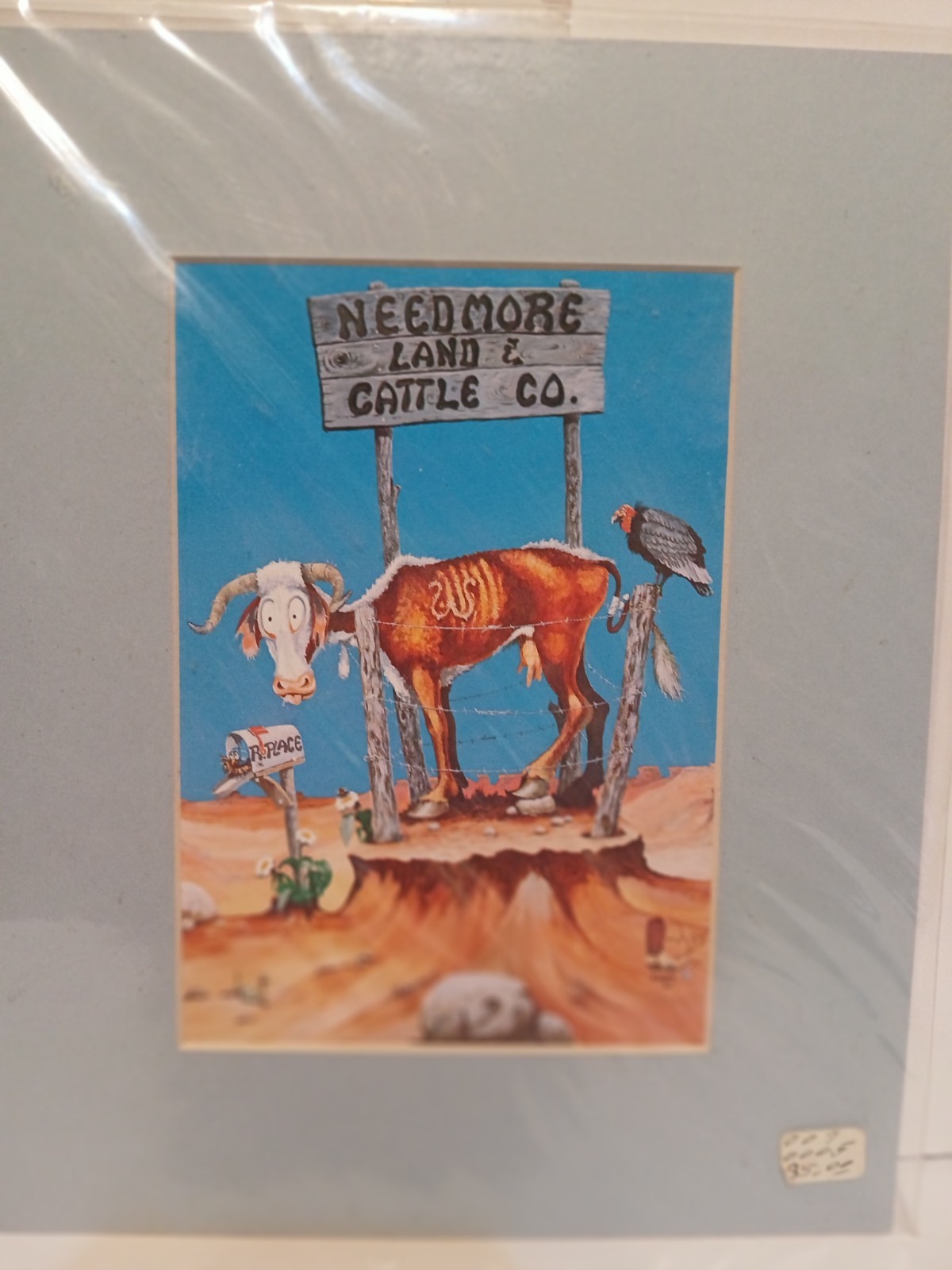 Artist Boots Reynolds Cartoon Western Cowboy 1 8×10 prints funny $10 Each Print