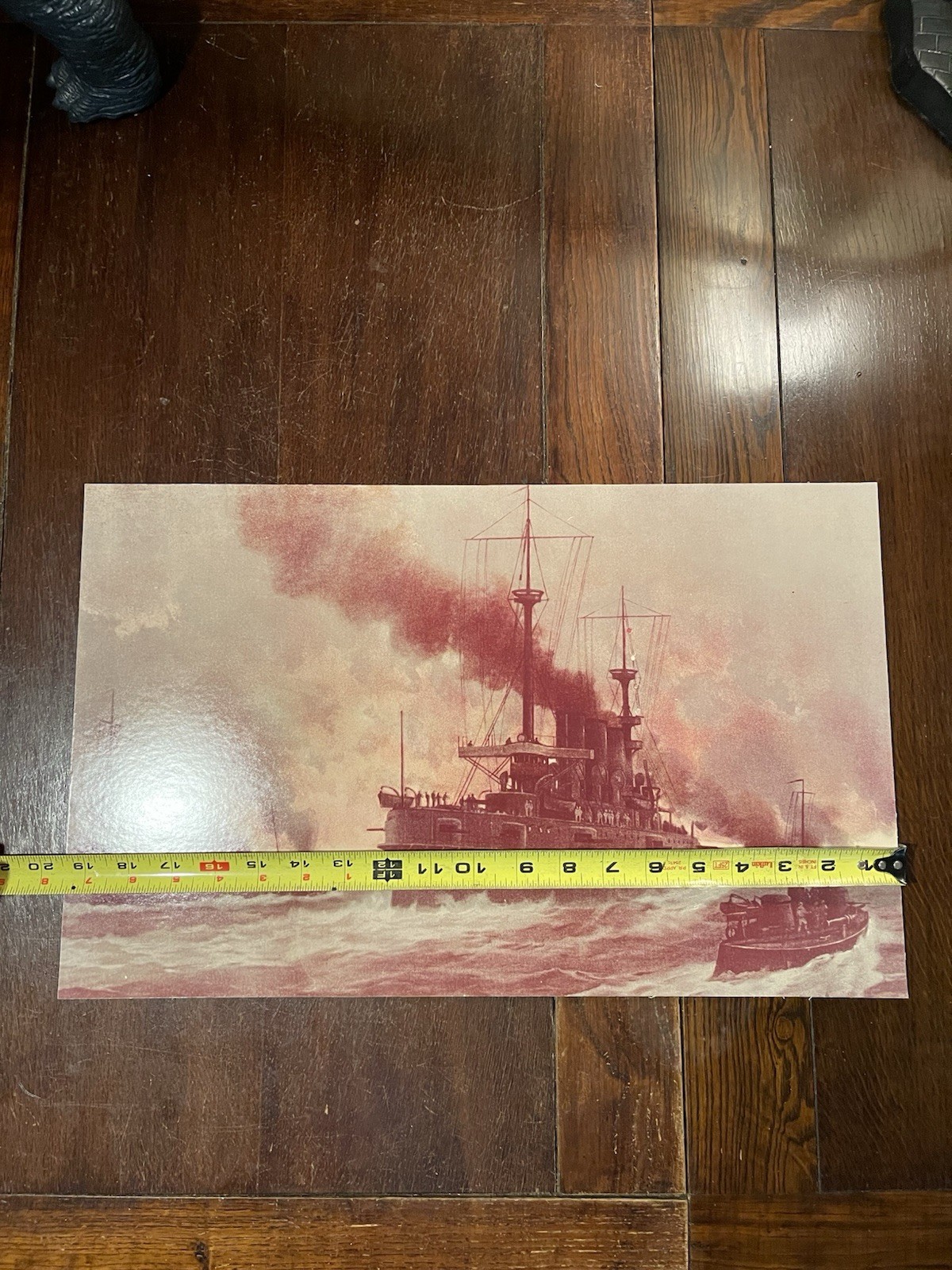 US Navy North Atlantic Fleet Sailing Print Fred Pansing Carlisle Estate