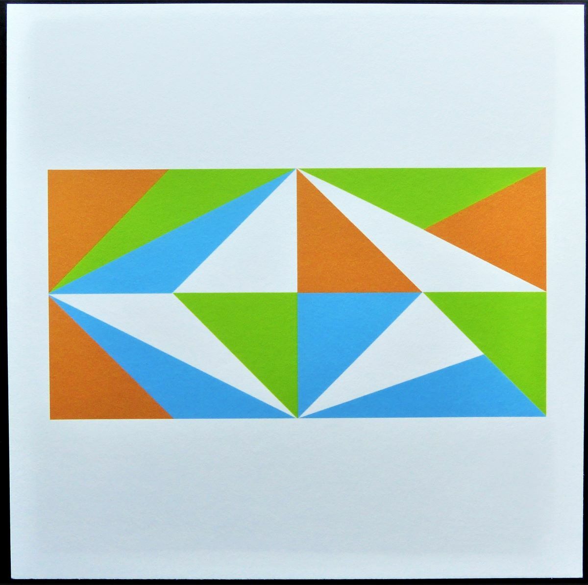 Max Bill Serigraph 1992 “Untitled”!