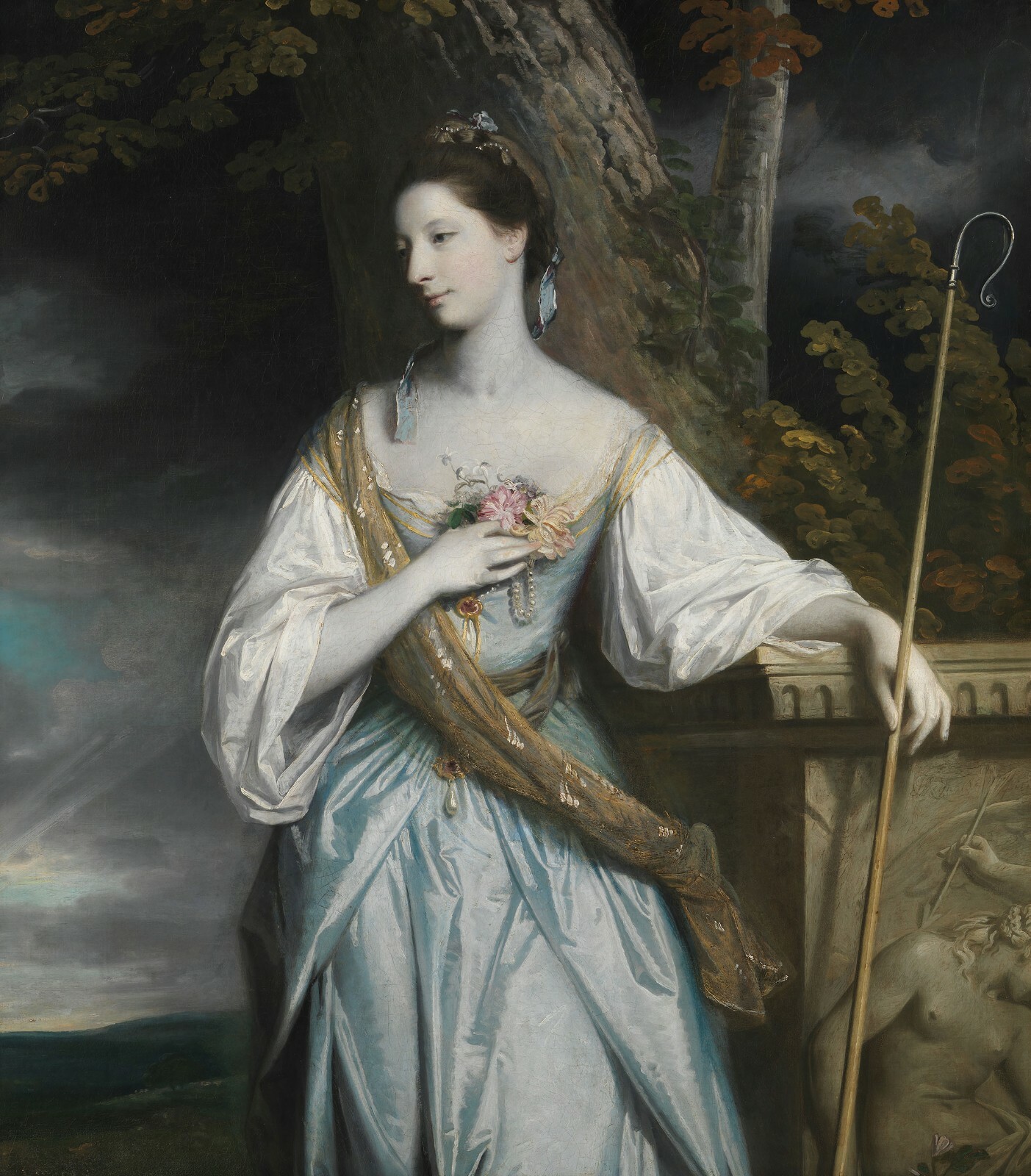 Joshua Reynolds : “Anne Dashwood” (1764) — Giclee Fine Art Print